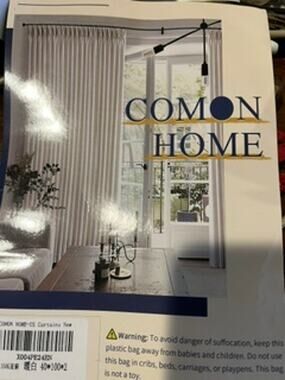 Pinch Pleated Linen Curtains 100" x 40" x2 Panels Light Filtering Curtain